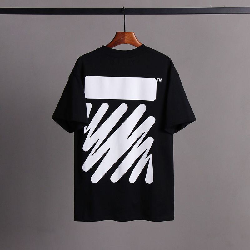 Off-white Men's and Women's Short-sleeved T-shirts