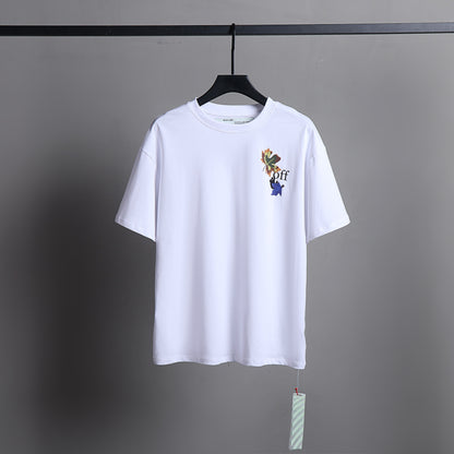Off-white Men's and Women's Short-sleeved T-shirts