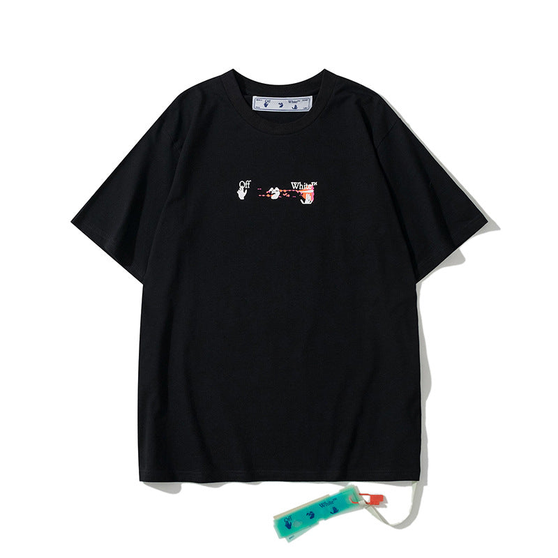 Off-white Men's and Women's Short-sleeved T-shirts