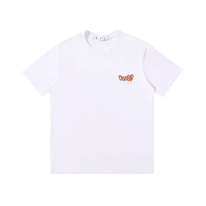 Off-white Men's and Women's Short-sleeved T-shirts