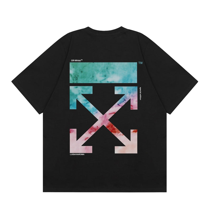 Off-white Men's and Women's Short-sleeved T-shirts