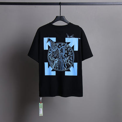 Off-white Men's and Women's Short-sleeved T-shirts