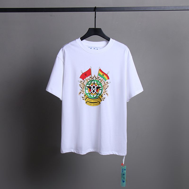 Off-white Men's and Women's Short-sleeved T-shirts