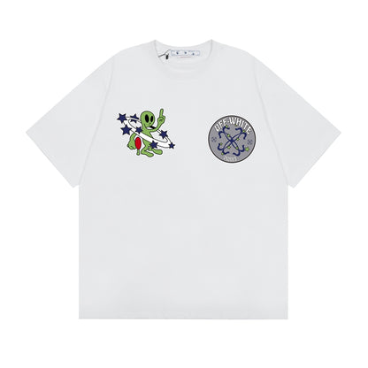 Off-white Men's and Women's Short-sleeved T-shirts