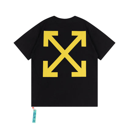 Off-white Men's and Women's Short-sleeved T-shirts