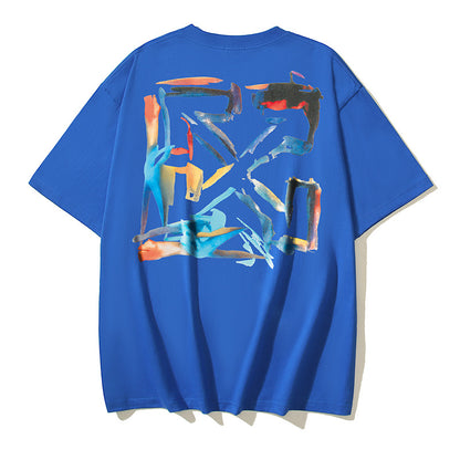 Off-white Men's and Women's Short-sleeved T-shirts