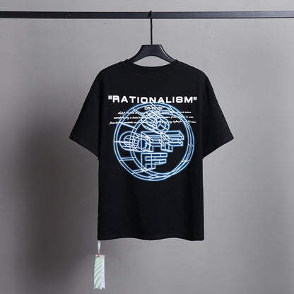 Off-white Men's and Women's Short-sleeved T-shirts