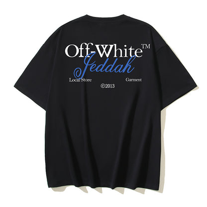 Off-white Men's and Women's Short-sleeved T-shirts