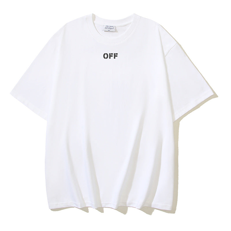 Off-white Men's and Women's Short-sleeved T-shirts