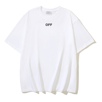 Off-white Men's and Women's Short-sleeved T-shirts