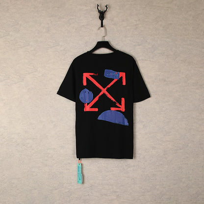 Off-white Men's and Women's Short-sleeved T-shirts