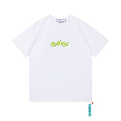 Off-white Men's and Women's Short-sleeved T-shirts