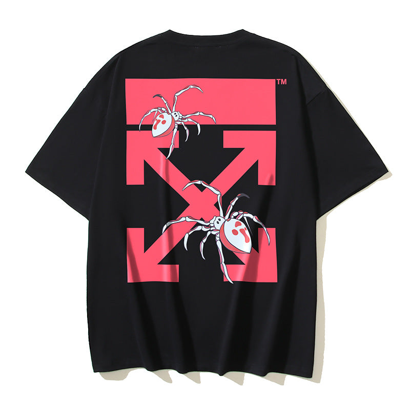 Off-white Men's and Women's Short-sleeved T-shirts