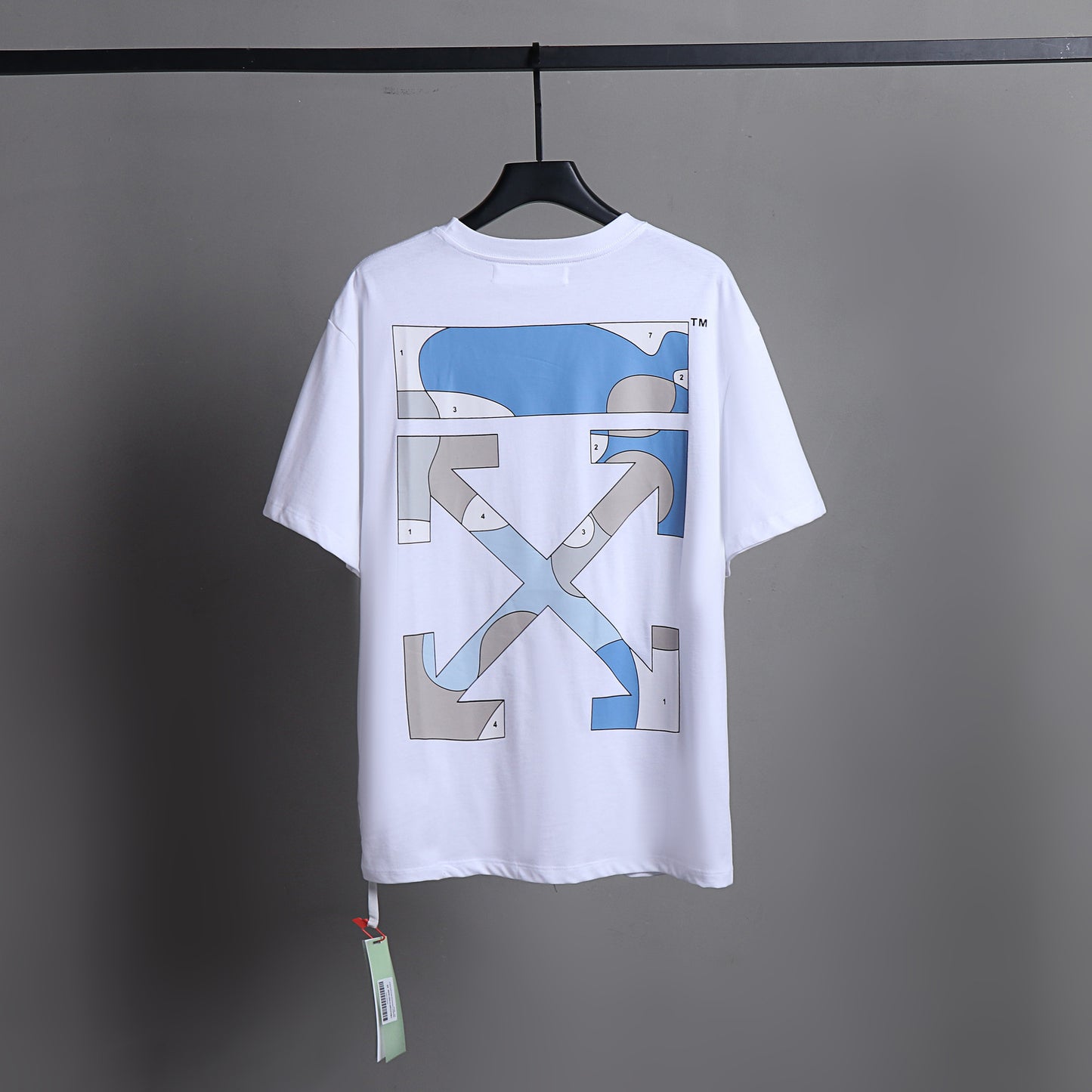 Off-white Men's and Women's Short-sleeved T-shirts