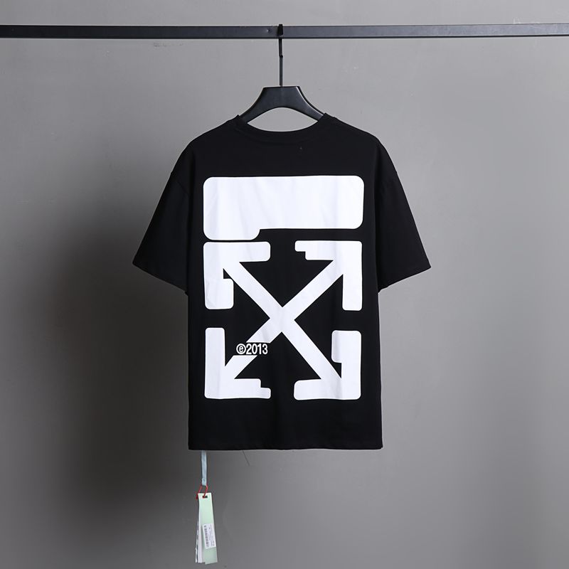 Off-white Men's and Women's Short-sleeved T-shirts