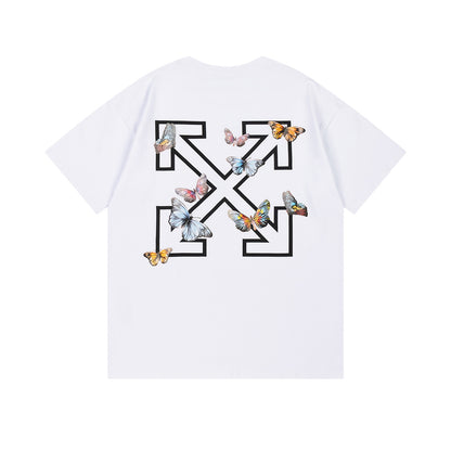 Off-white Men's and Women's Short-sleeved T-shirts