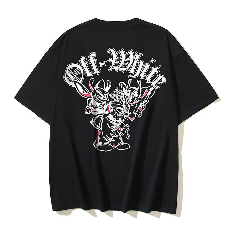 Off-white Men's and Women's Short-sleeved T-shirts
