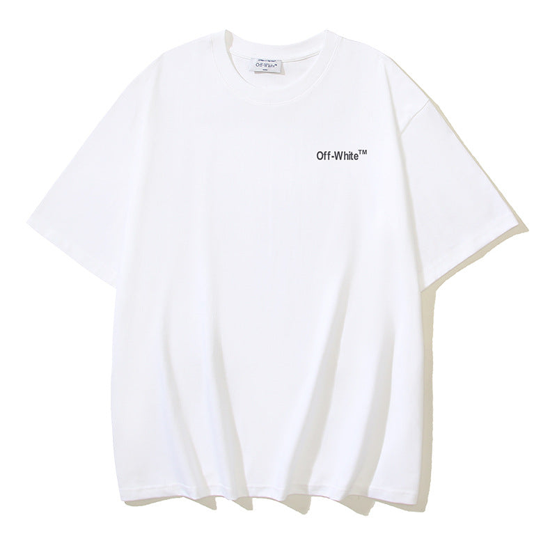 Off-white Men's and Women's Short-sleeved T-shirts