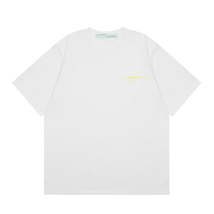 Off-white Men's and Women's Short-sleeved T-shirts