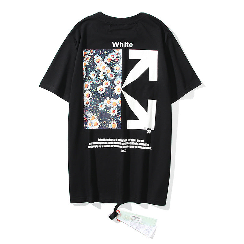Off-white Men's and Women's Short-sleeved T-shirts