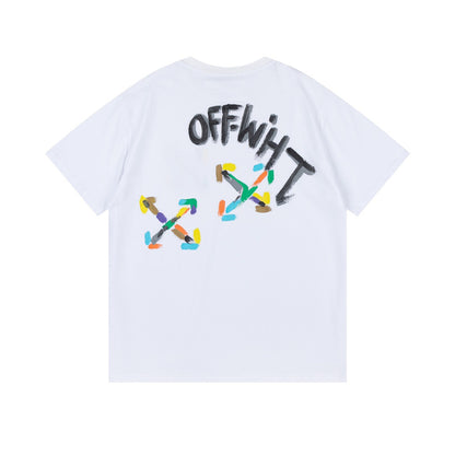 Off-white Men's and Women's Short-sleeved T-shirts