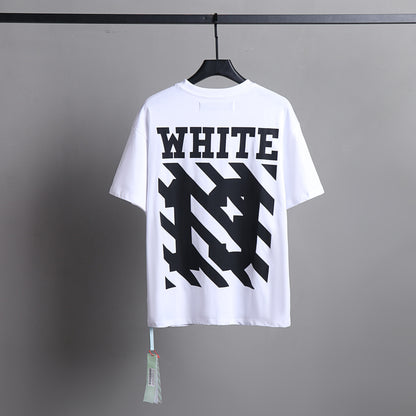 Off-white Men's and Women's Short-sleeved T-shirts