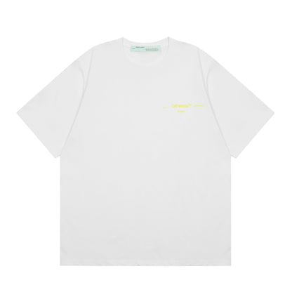 Off-white Men's and Women's Short-sleeved T-shirts
