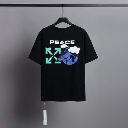 Off-white Men's and Women's Short-sleeved T-shirts