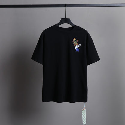 Off-white Men's and Women's Short-sleeved T-shirts