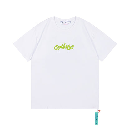 Off-white Men's and Women's Short-sleeved T-shirts