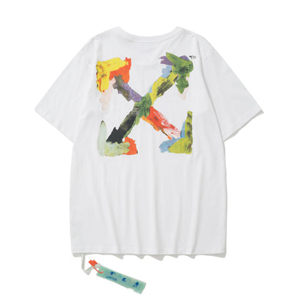 Off-white Men's and Women's Short-sleeved T-shirts