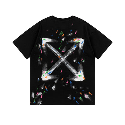 Off-white Men's and Women's Short-sleeved T-shirts
