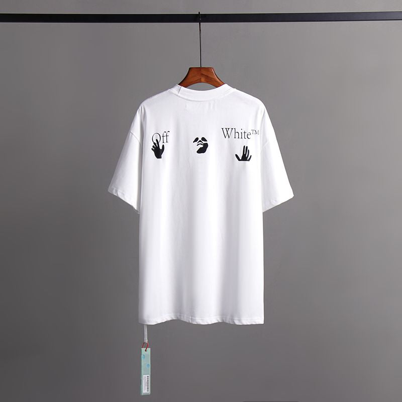 Off-white Men's and Women's Short-sleeved T-shirts