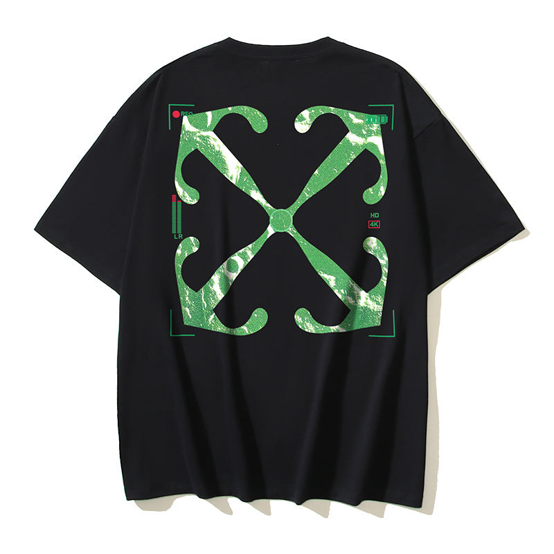Off-white Men's and Women's Short-sleeved T-shirts