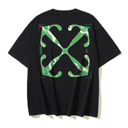 Off-white Men's and Women's Short-sleeved T-shirts