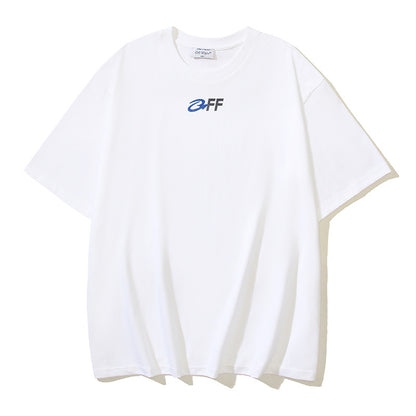 Off-white Men's and Women's Short-sleeved T-shirts