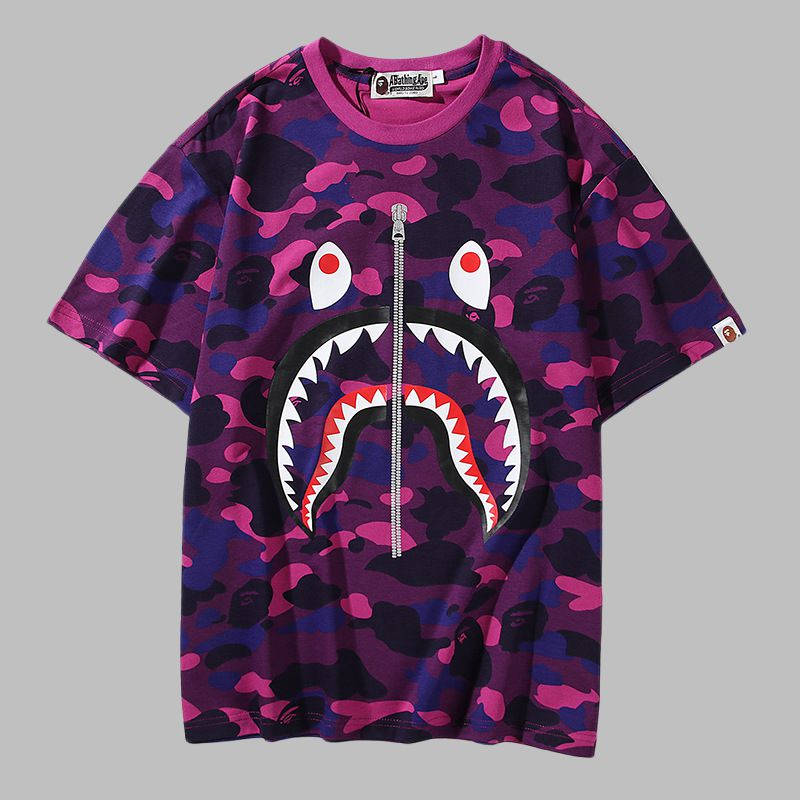 Bape Men's and Women's Short Sleeve T-Shirts