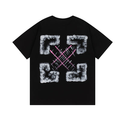 Off-white Men's and Women's Short-sleeved T-shirts