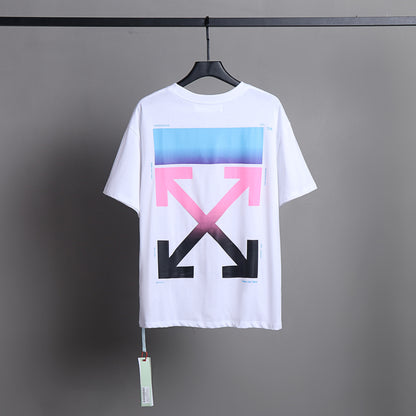 Off-white Men's and Women's Short-sleeved T-shirts