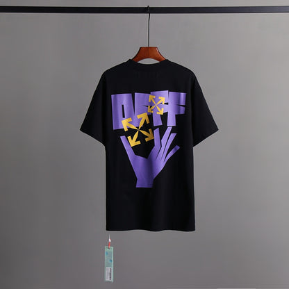 Off-white Men's and Women's Short-sleeved T-shirts