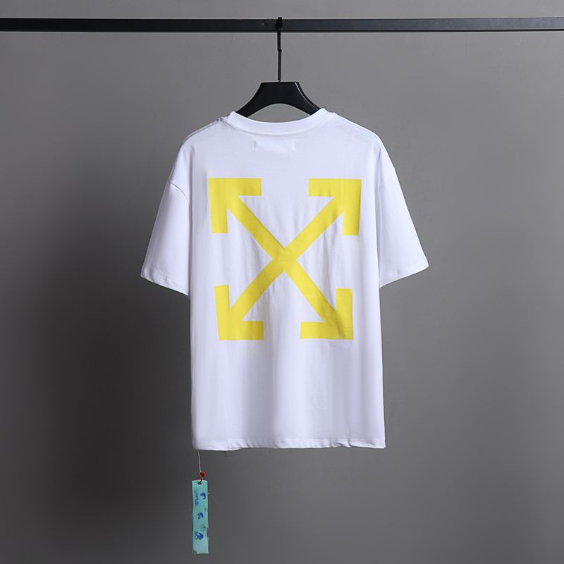Off-white Men's and Women's Short-sleeved T-shirts