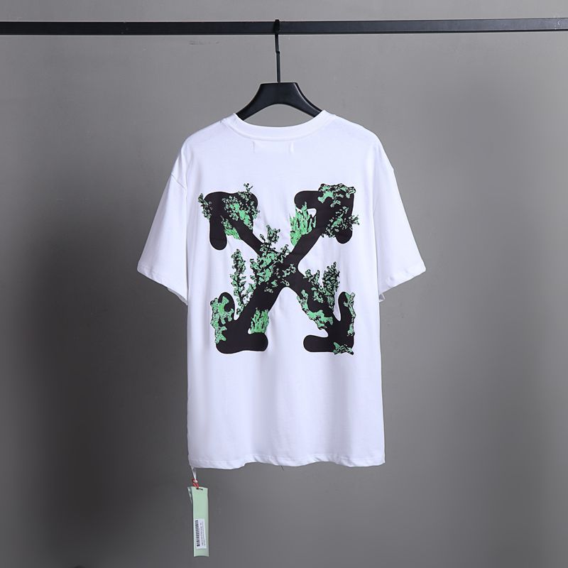 Off-white Men's and Women's Short-sleeved T-shirts