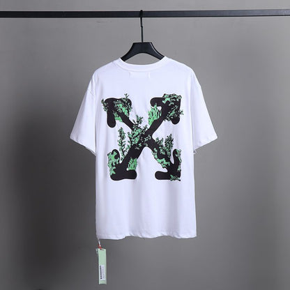 Off-white Men's and Women's Short-sleeved T-shirts