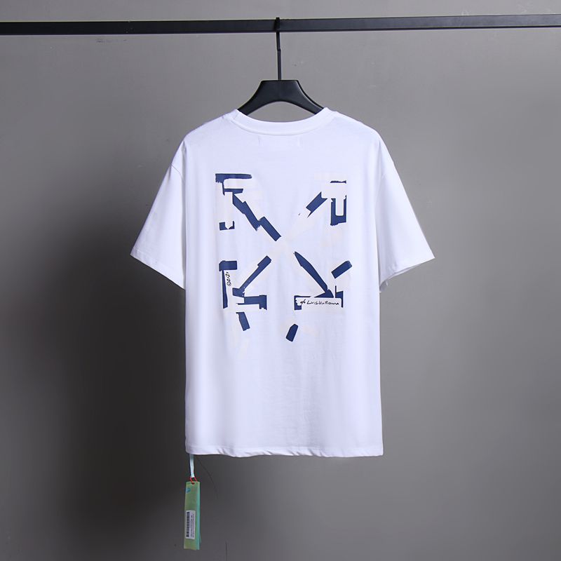 Off-white Men's and Women's Short-sleeved T-shirts