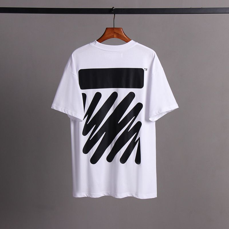 Off-white Men's and Women's Short-sleeved T-shirts