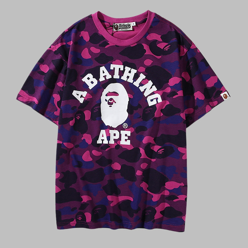 Bape Men's and Women's Short Sleeve T-Shirts