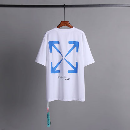 Off-white Men's and Women's Short-sleeved T-shirts