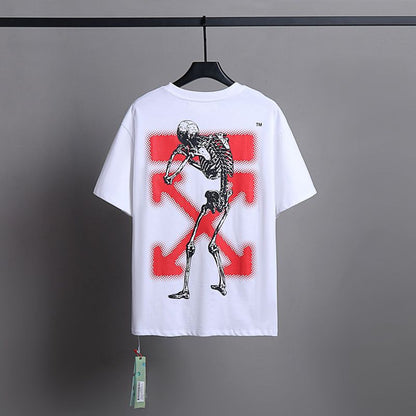 Off-white Men's and Women's Short-sleeved T-shirts