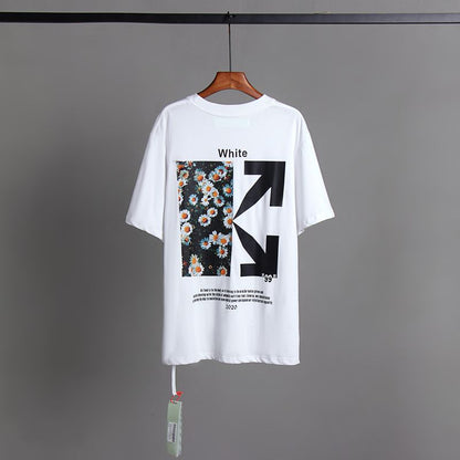 Off-white Men's and Women's Short-sleeved T-shirts