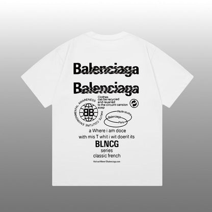 BLCG Men's and Women's Short-sleeved T-shirts